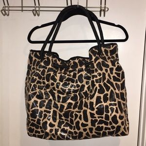Leopard hobo purse